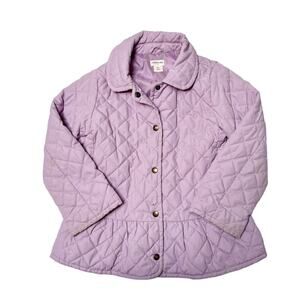 Crewcuts Quilted Peplum Jacket Size 4/5
